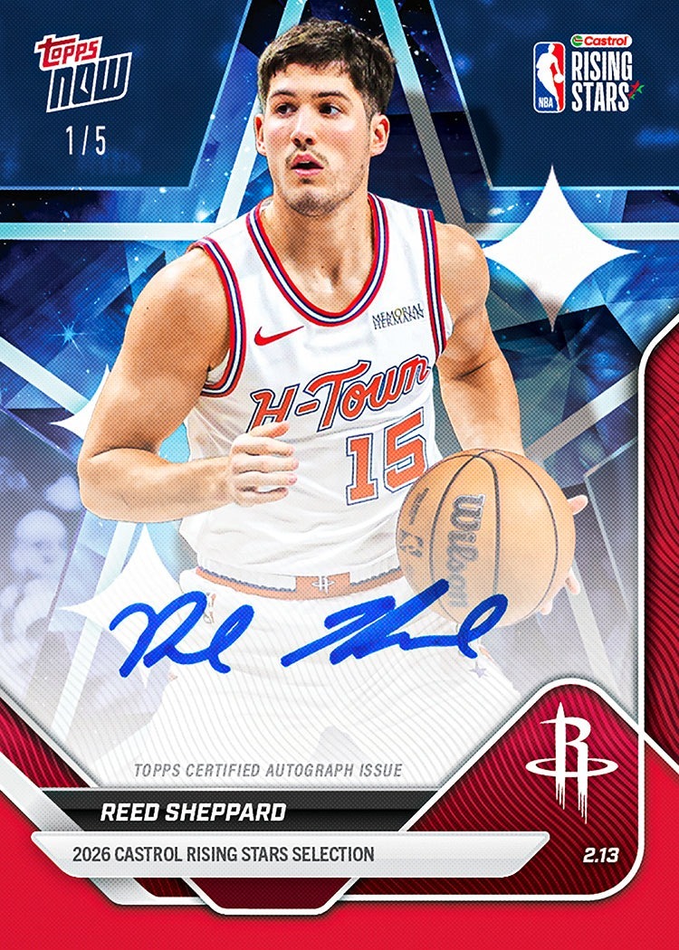 NBA球員卡 2026 全明星賽 新秀賽 套卡 2026 Rising Stars Set - NBA Topps NOW® - 22 Card Set - PR: 7287:圖片 2