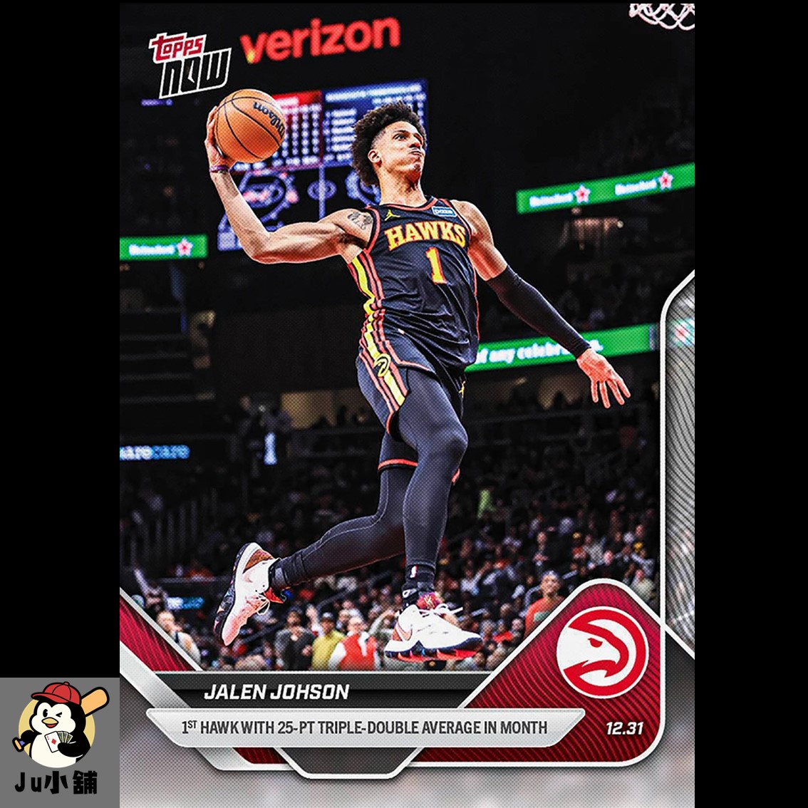 Jalen Johson - 2025-26 NBA Topps NOW