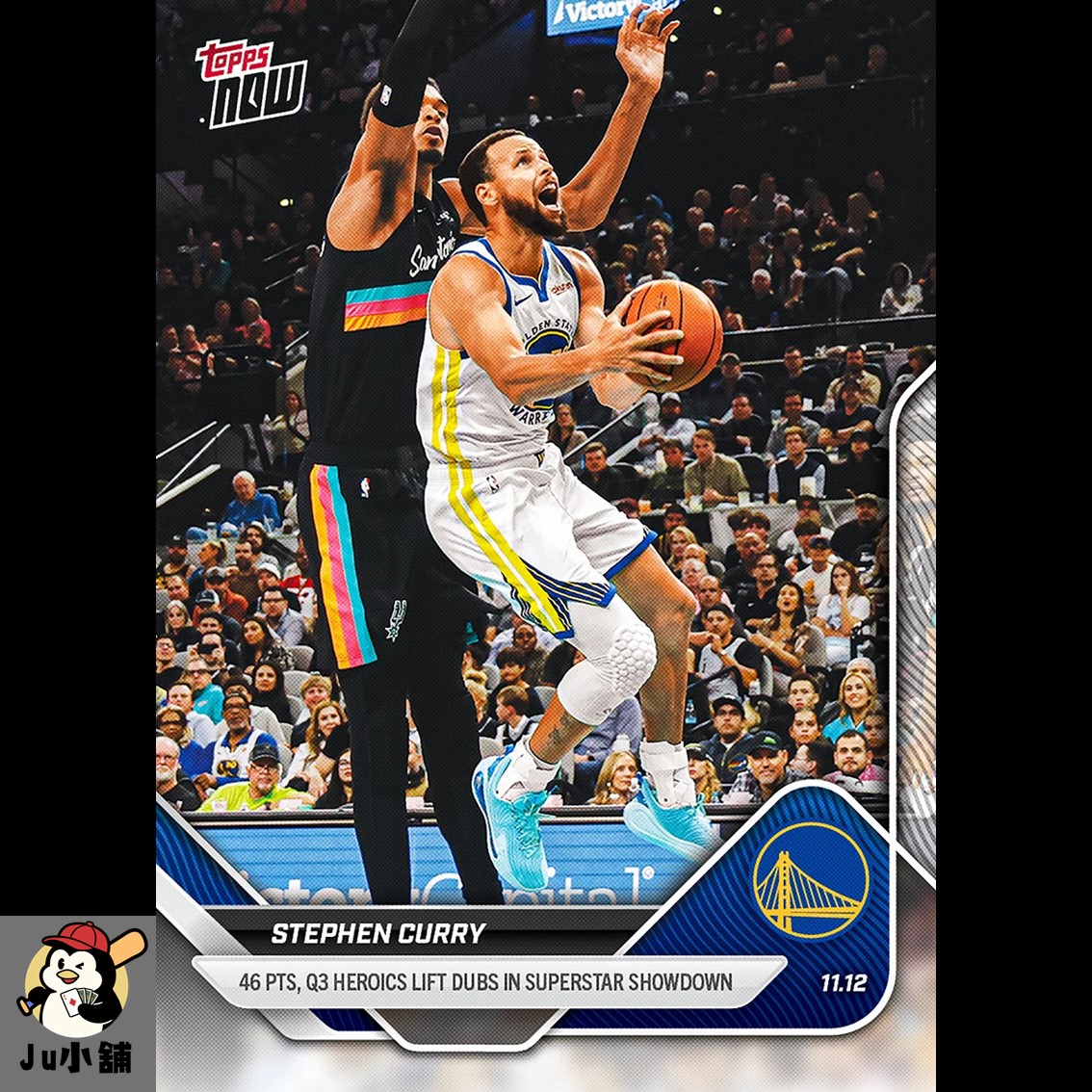 Stephen Curry - 2025-26 NBA Topps NOW - Card 50