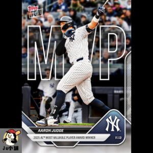 Aaron Judge - 2025 MLB MVP Topps NOW - Card OS-8