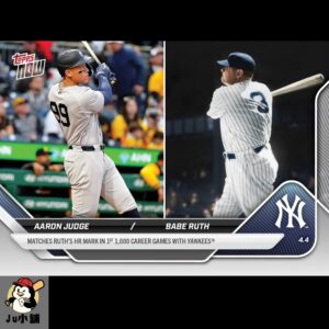 Aaron Judge/Babe Ruth 法官X貝比魯斯 - 2025 MLB Topps NOW