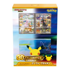 POKEMON 30TH CELEBRATION 頂級伊布牌組套組 日版